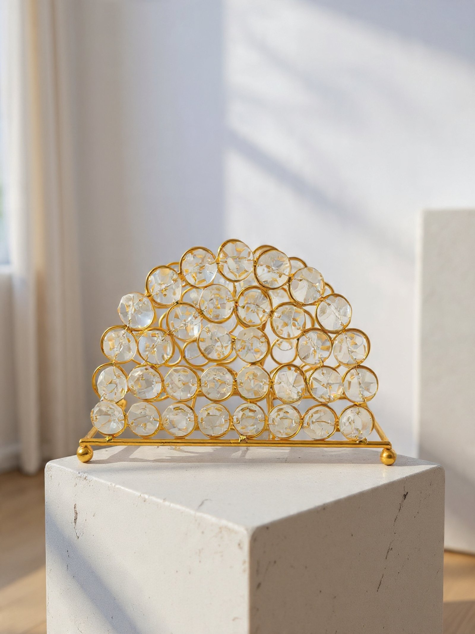 Elegance Tissue Vault – Decorative Metal Holder